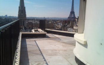 Rénovation terrasse Paris 75008
